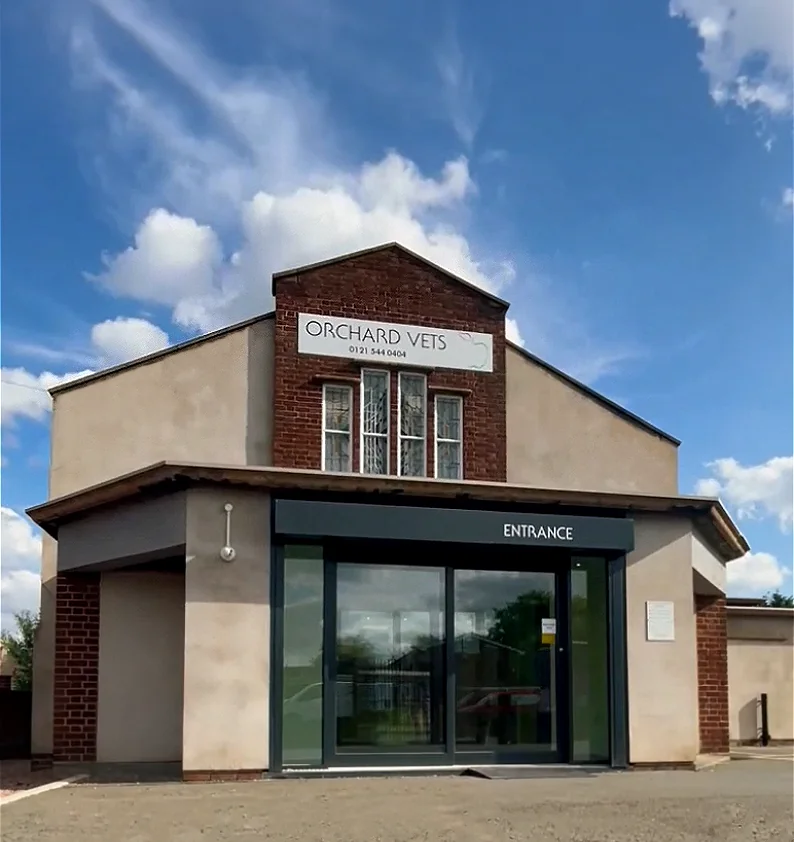 Orchard Veterinary Centre Oldbury surgery exterior and entrance