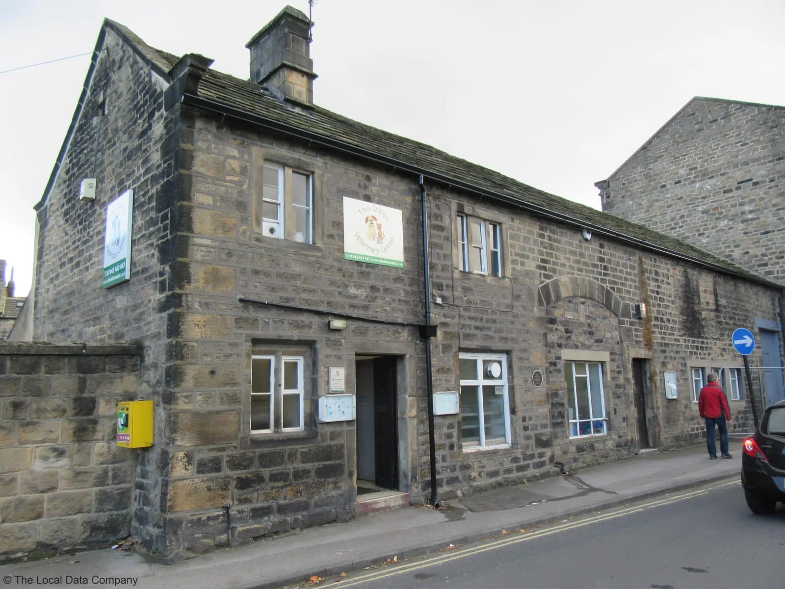 The Dales Veterinary Centre building on Courthouse Street in Otley