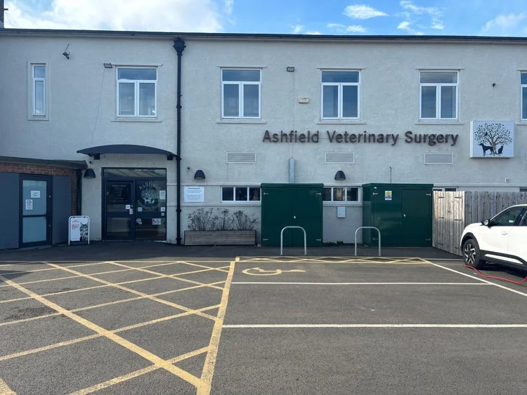 Exterior of Ashfield Veterinary Centre in Durham