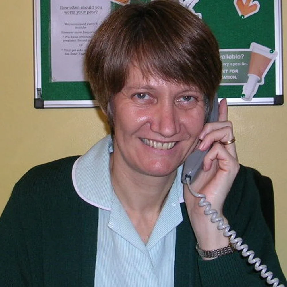 Reception team member at Rusthall Veterinary Surgery in Tunbridge Wells