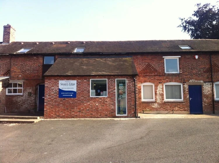 Exterior of Severn Edge Veterinary Centre in Much Wenlock