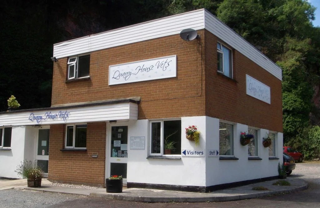 Quarry House Veterinary Centre exterior on Teignmouth Road, Torquay