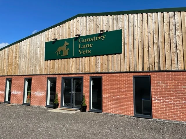 Goostrey Lane Vets surgery exterior at Cranage Trade Park